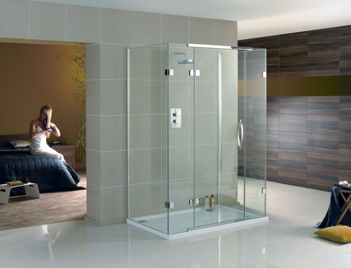 Aquadart 1600 X 800mm 3 Sided Shower Enclosure Aq1033